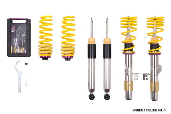 KW Variante 3 Gewindefahrwerk VW GOLF I 17,17 CK,17 CK/DIESEL-2,17 CK/DIESEL-4,17 CR/1.6 D,17 FA/1.1