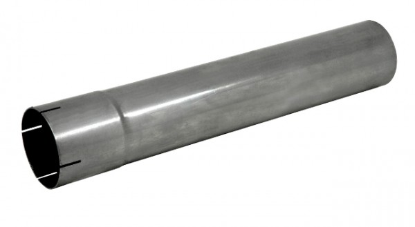 3.5" 500mm Auspuffrohr mit Muffe