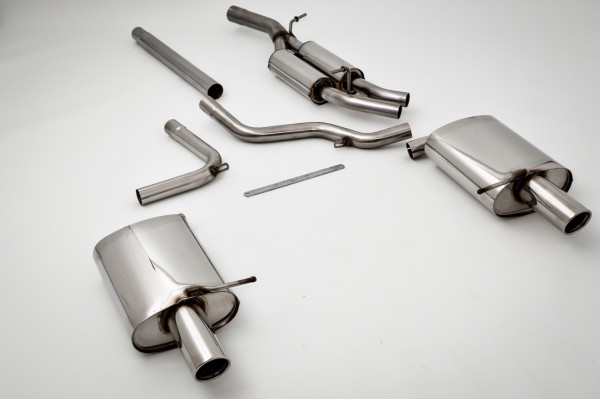 63.5mm Abgasanlage für Seat Exeo 2.0 TFSI