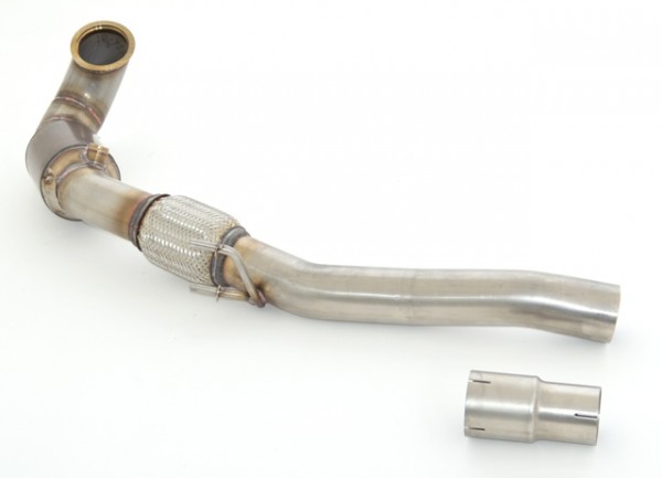 76mm Downpipe mit Sport-Kat.