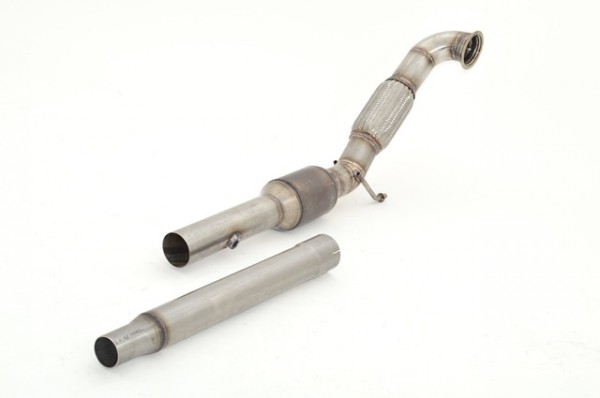 76mm Downpipe mit 200 Zellen HJS Sport-Kat.