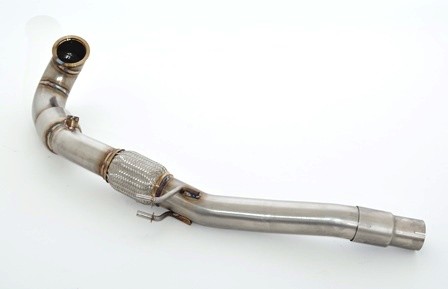 76mm Downpipe mit Sport-Kat.