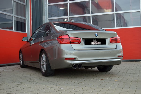 76mm Single-Endschalldämpfer mit Soundgenerator BMW F30