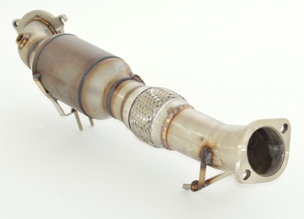 76mm Downpipe mit 200 Zellen HJS Sport-Kat.