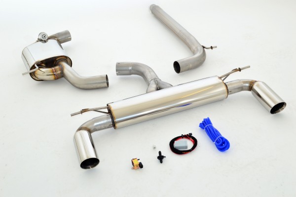 76mm Duplex-Anlage mit Klappensteuerung, Seat Leon 5F inkl. FR &amp; SC