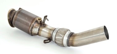 76mm Downpipe mit 200 Zellen HJS Sport-Kat.