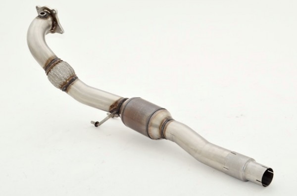 76mm Downpipe mit 200 Zellen HJS Sport-Kat.