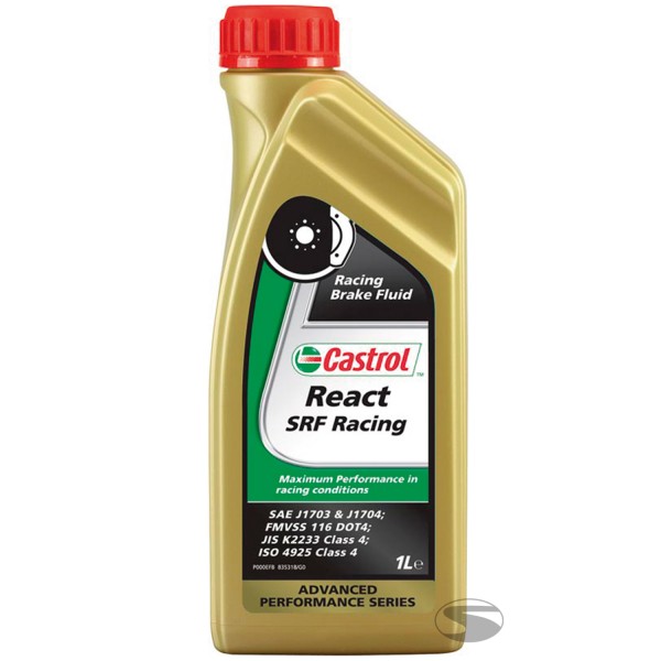 Castrol Bremsflüssigkeit React SRF Racing Brake Fluid (1 Liter)